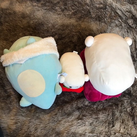 San-X sumikko gurashi TOKAGE and 2 sushi Japanese character kawaii plush toys - Picture 4 of 10